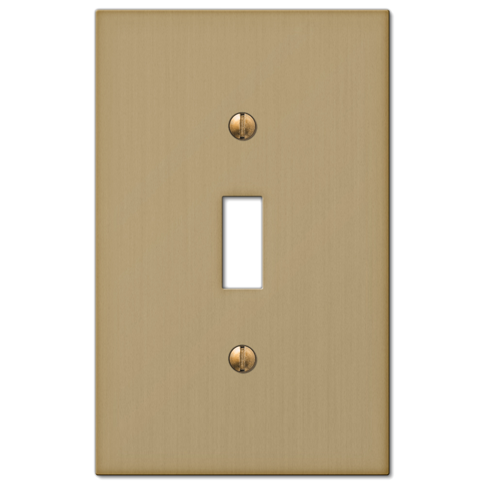Elan Brushed Bronze Wallplates