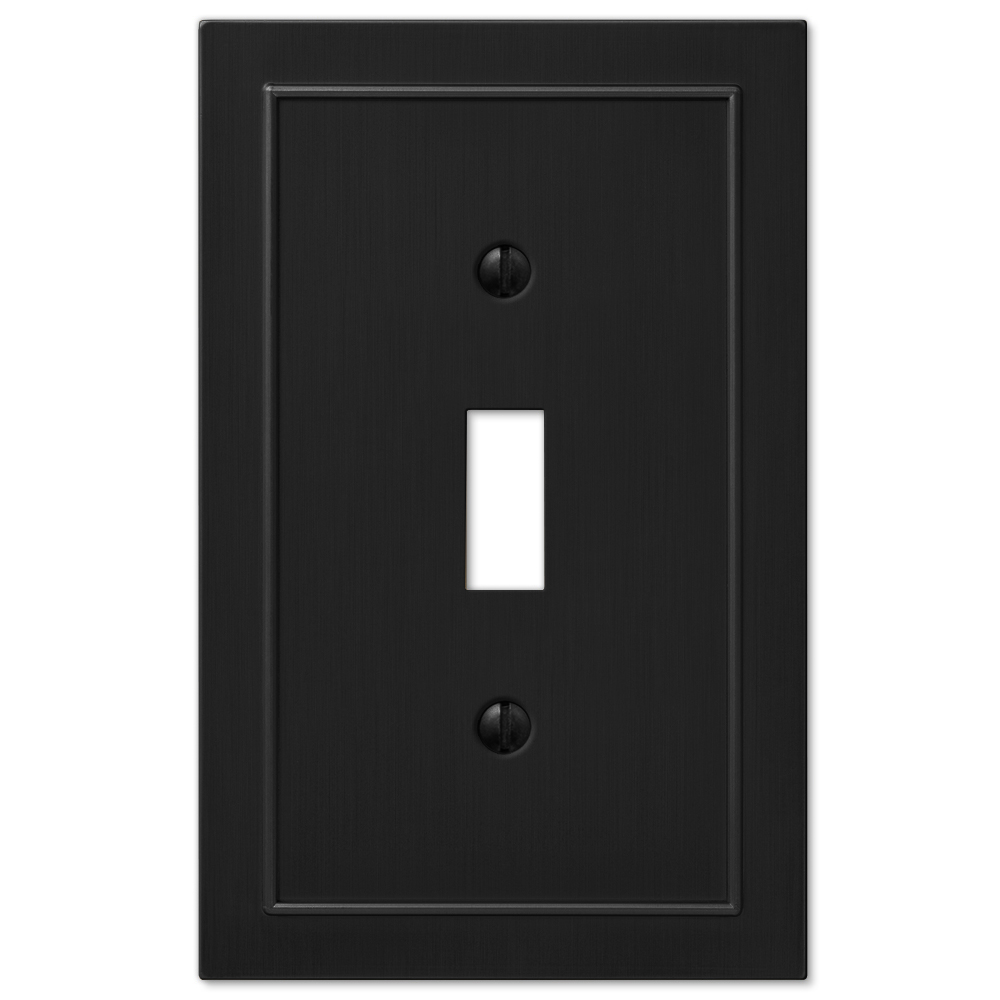 Bethany Matte Black Wallplates