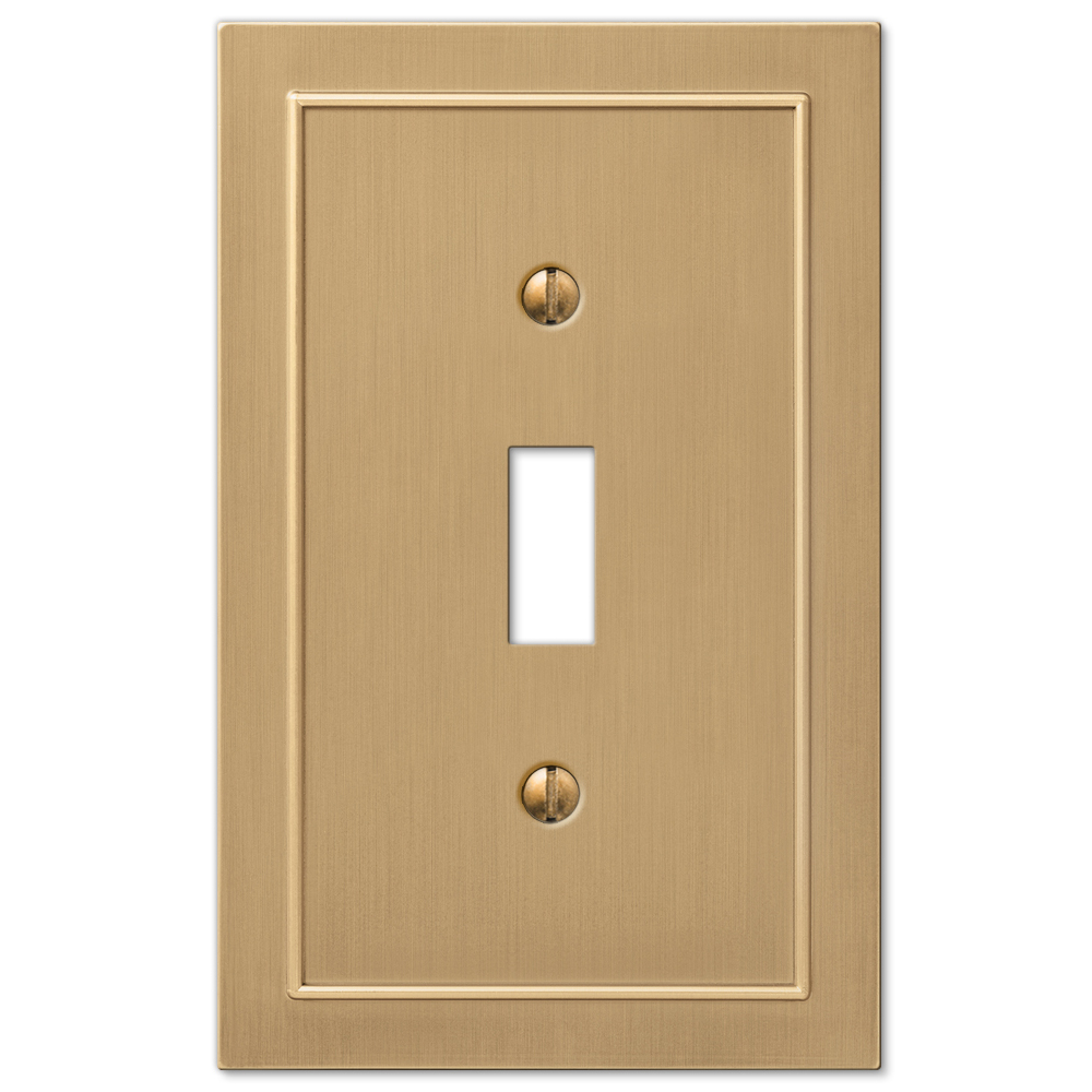 Bethany Brushed Bronze Wallplates