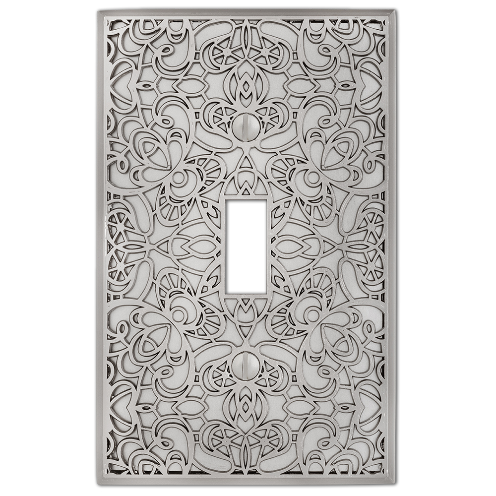 Momfort Satin Nickel Wallplates