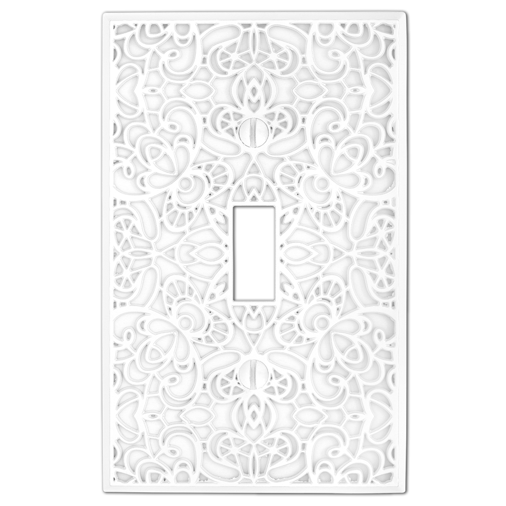 Momfort White Wallplates