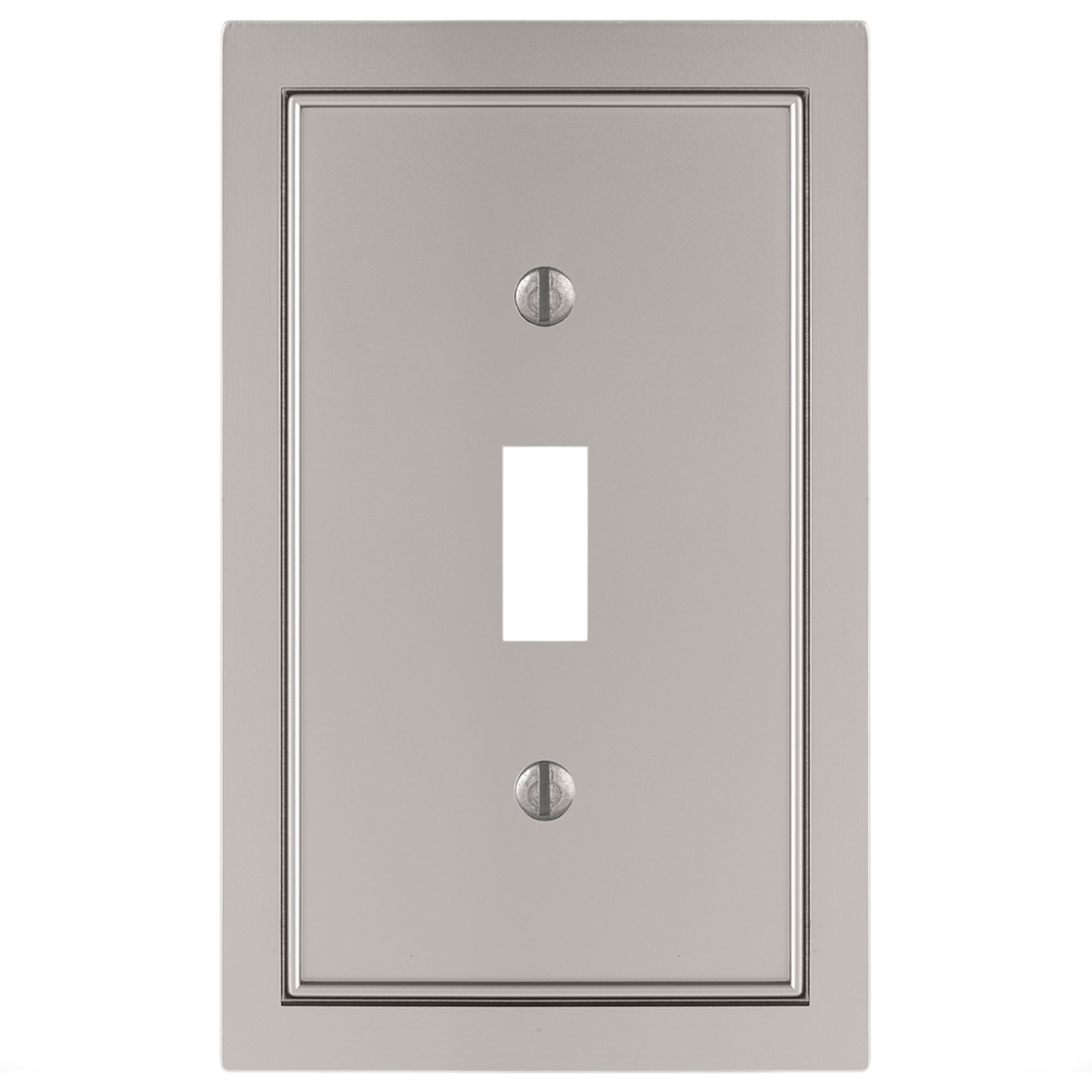 Shaker Satin Nickel Wallplates