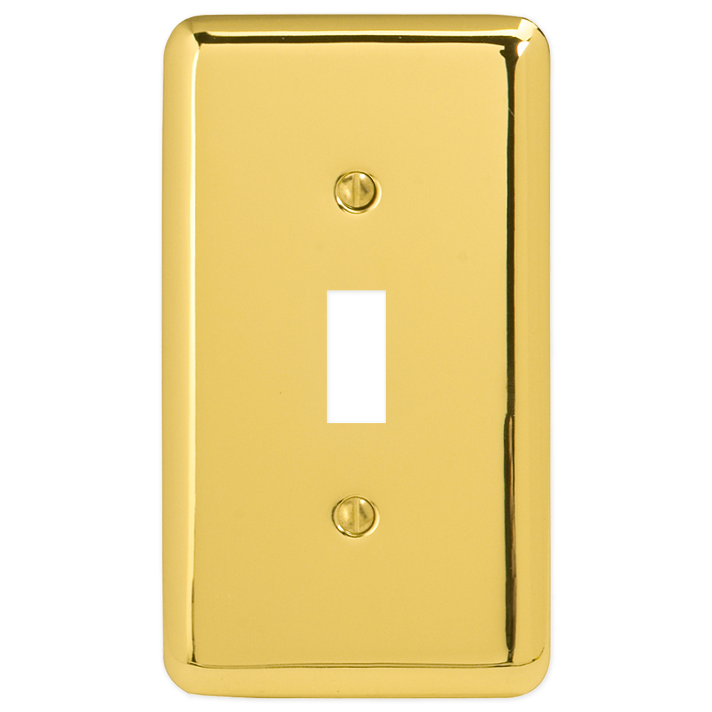 Devon Polished Brass Wallplates