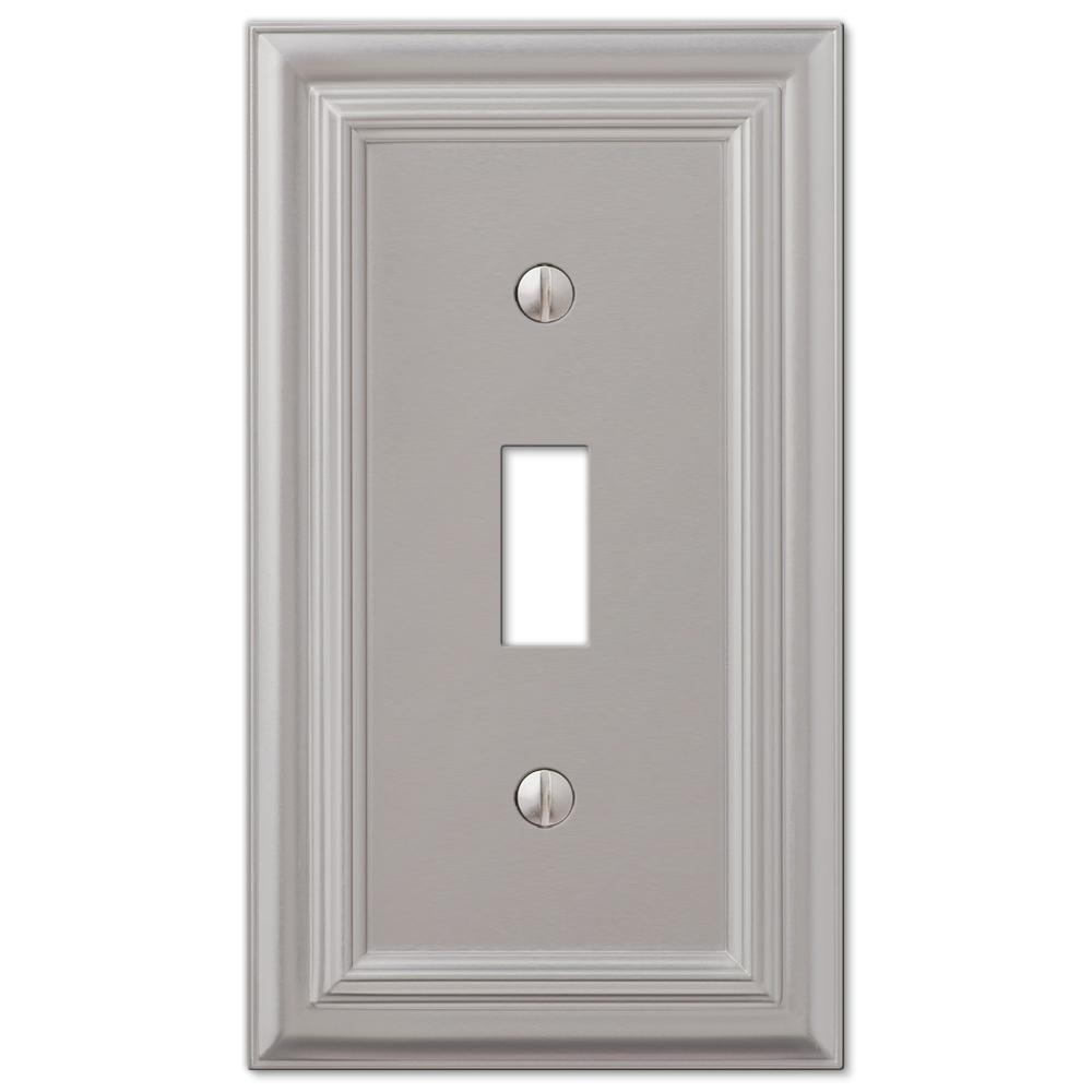 Continental Satin Nickel Wallplates