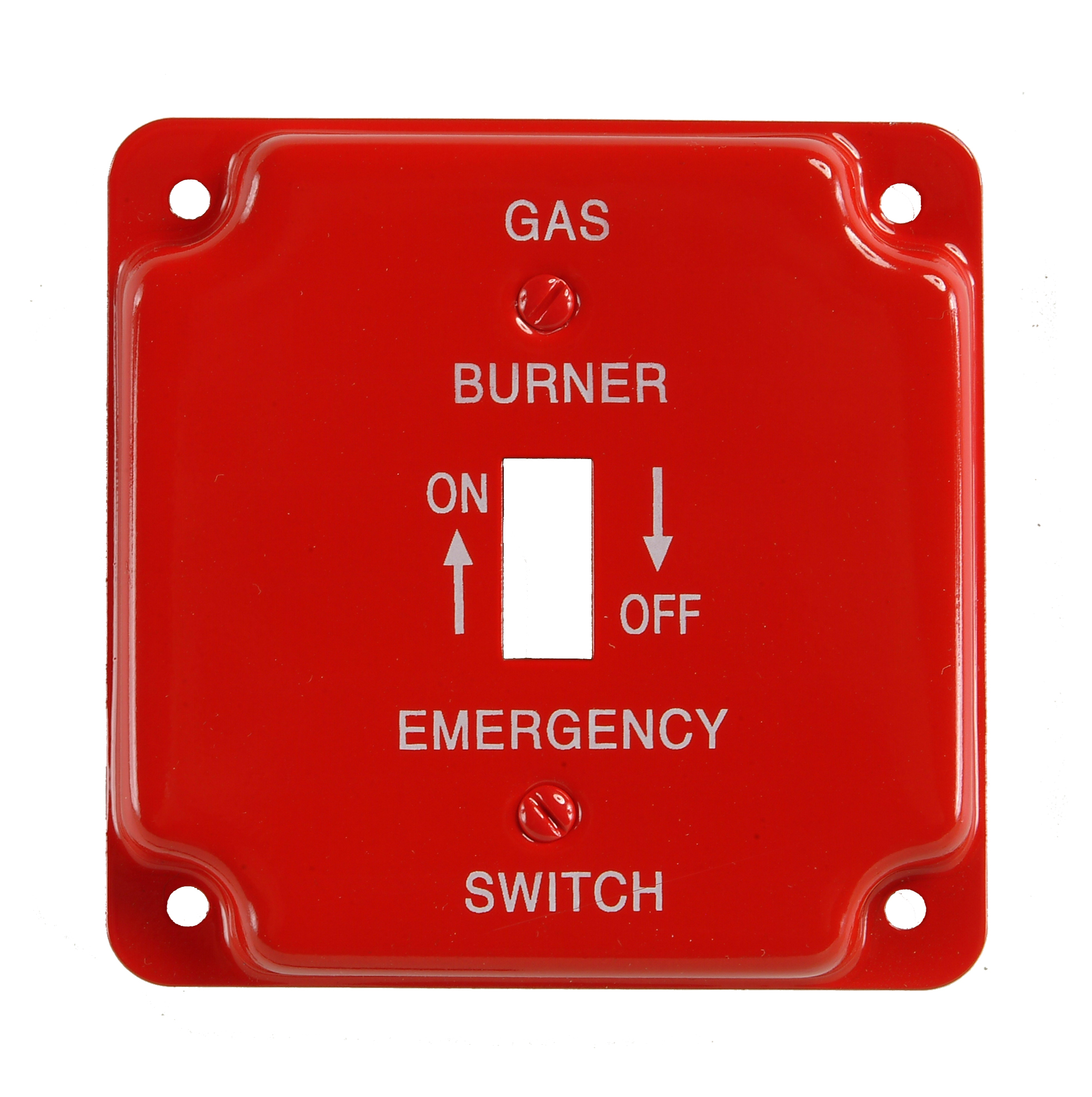 Pro Red Gas Burner Wallplate
