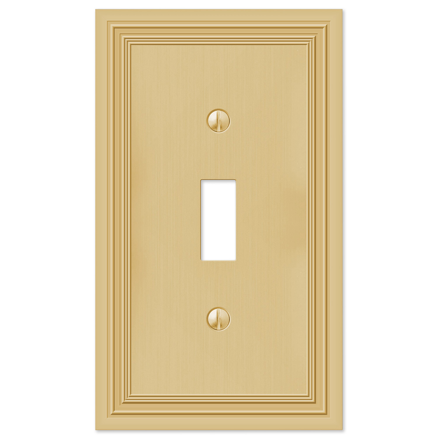 Daltry Satin Brass Wallplates
