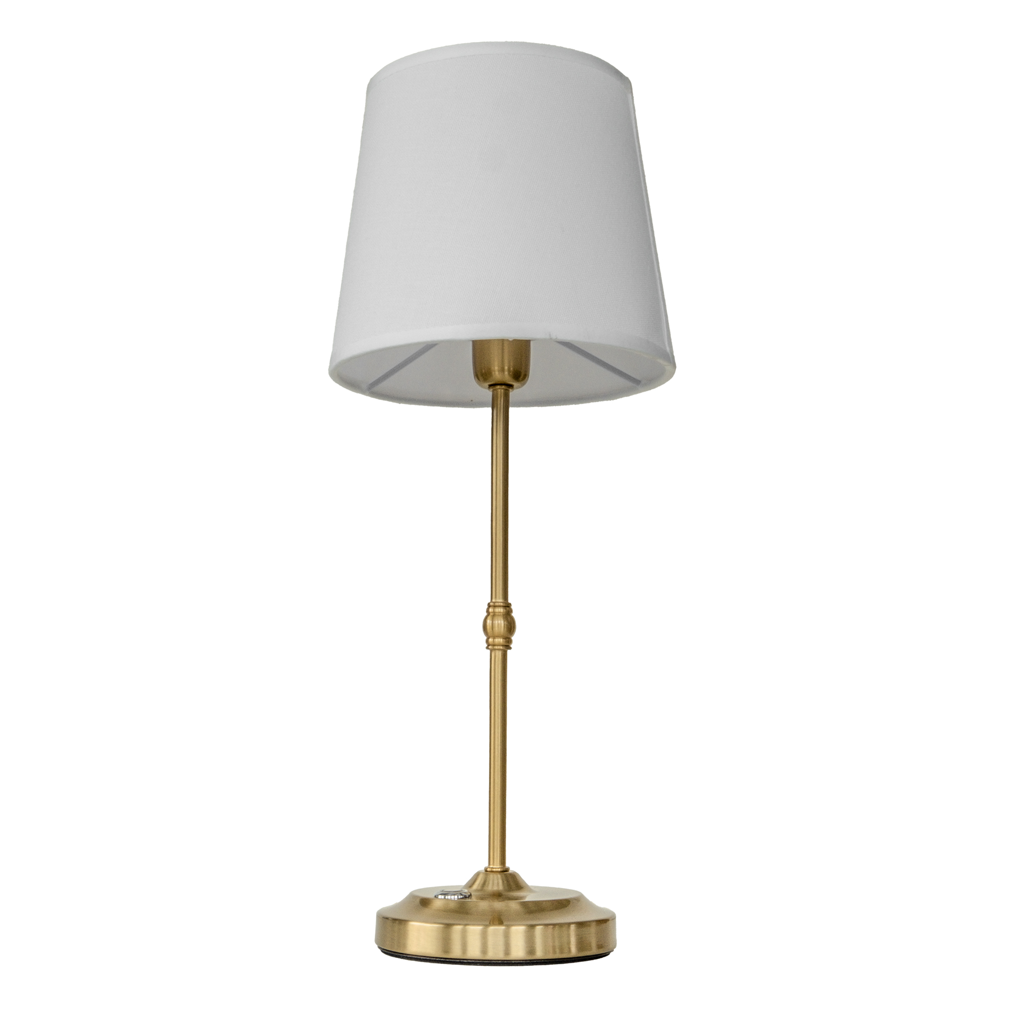 Galena Brushed Gold Rechargeable Table Lamp