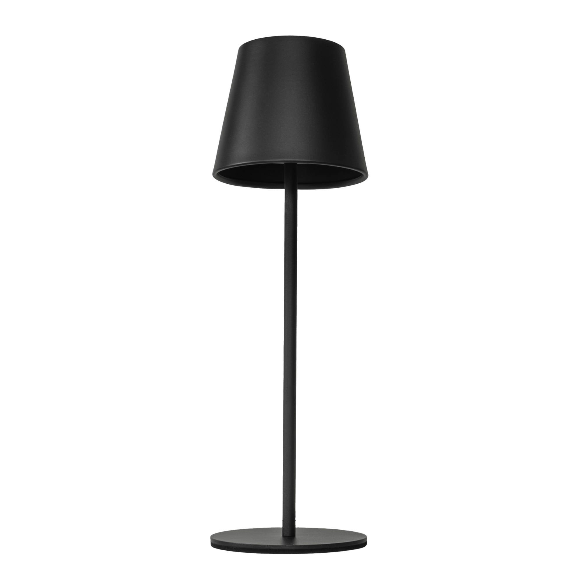 Denver Matte Black Rechargeable Table Lamp