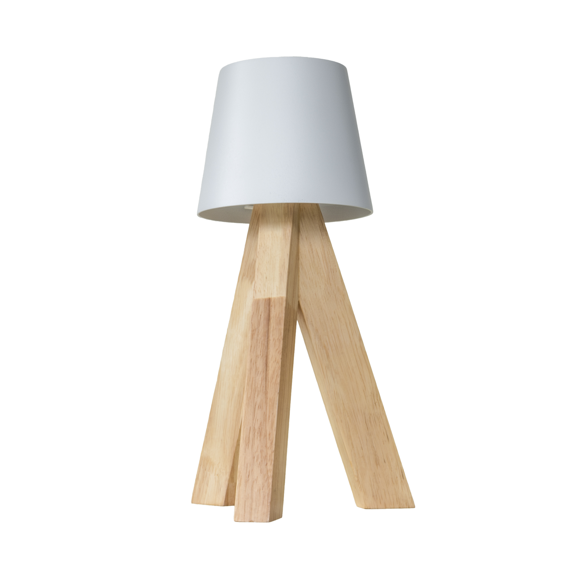 Bailey Matte White Rechargeable Table Lamp