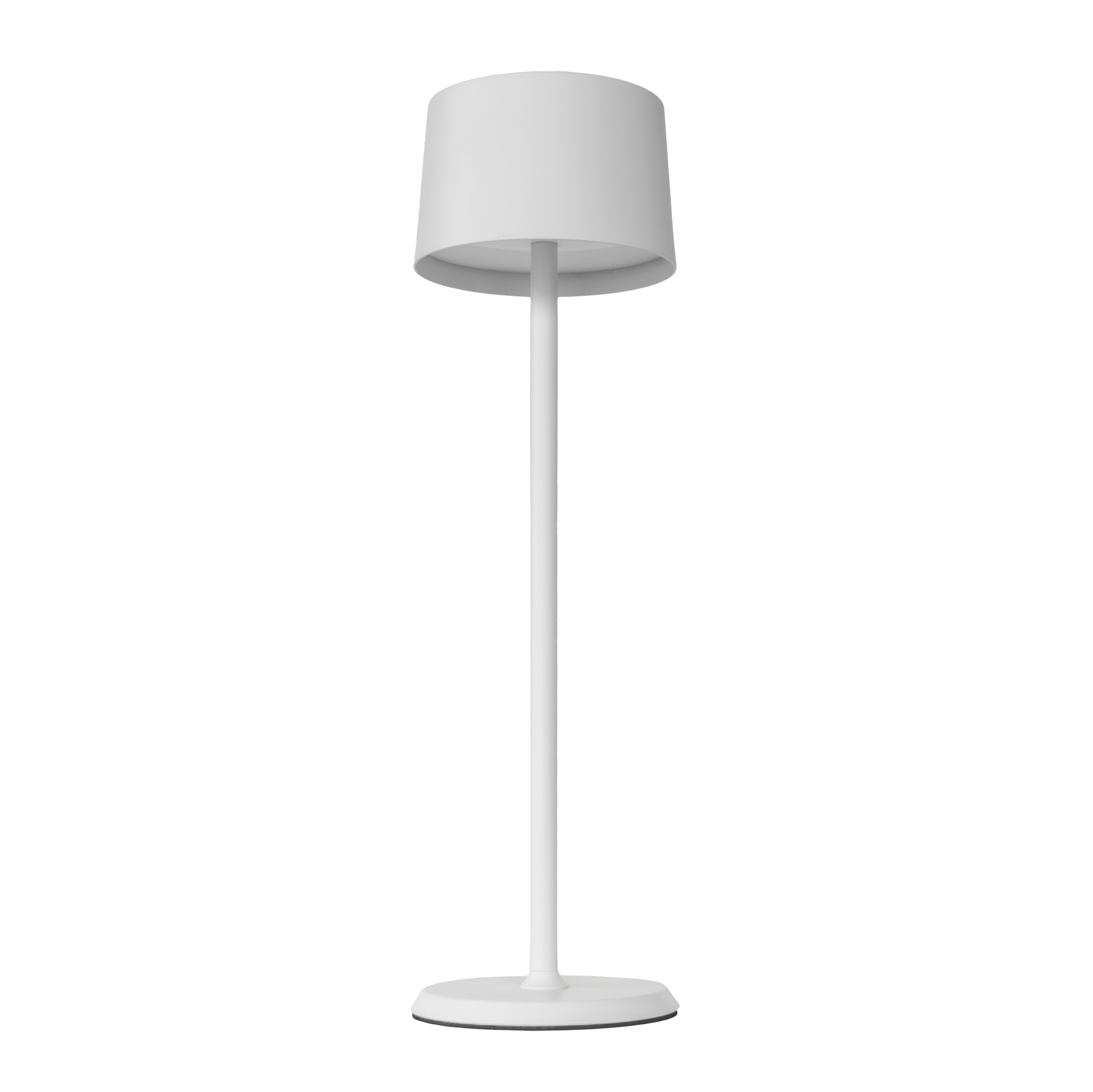 Hudson Matte White Rechargeable Table Lamp