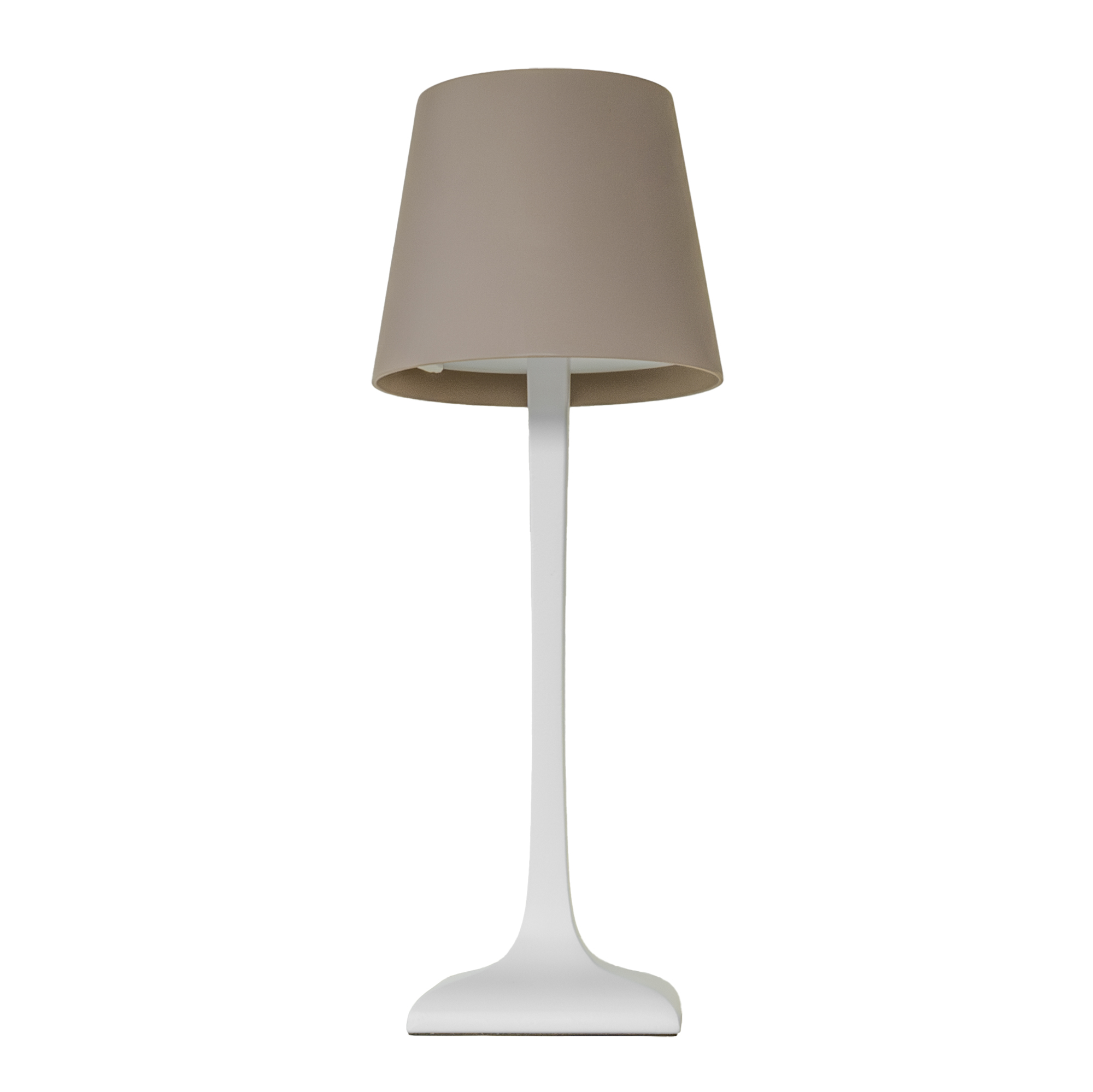 Oxford Khaki White Rechargeable Table Lamp