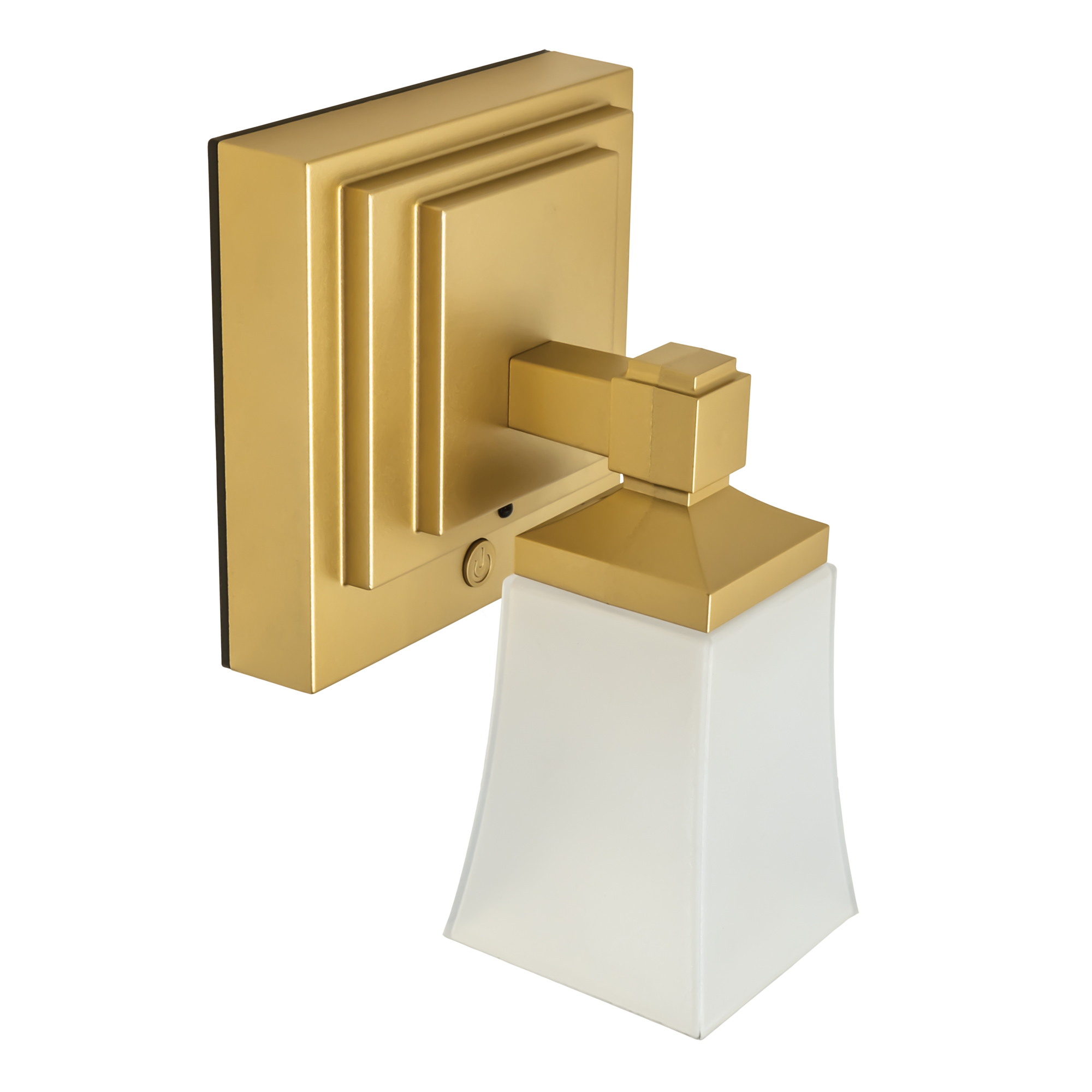 Satin Gold Tulip Sconce Light