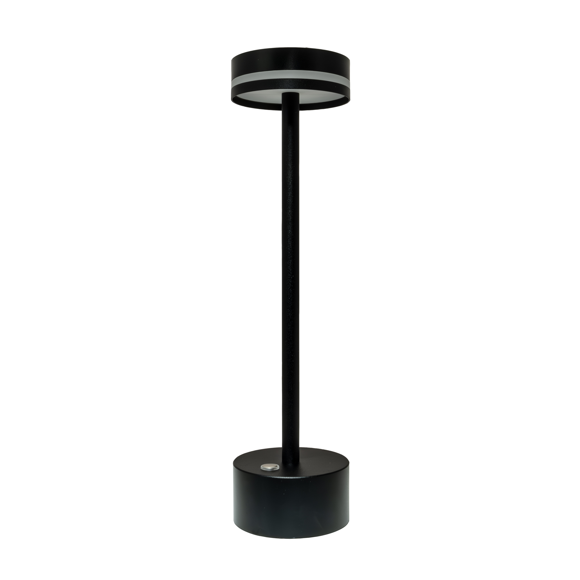 Halo Black Rechargeable Table Lamp