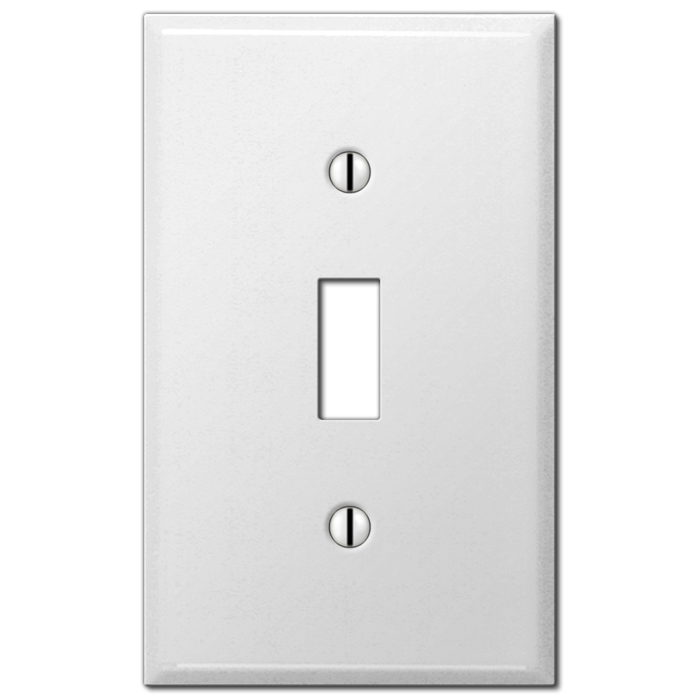 Pro White Smooth Wallplate
