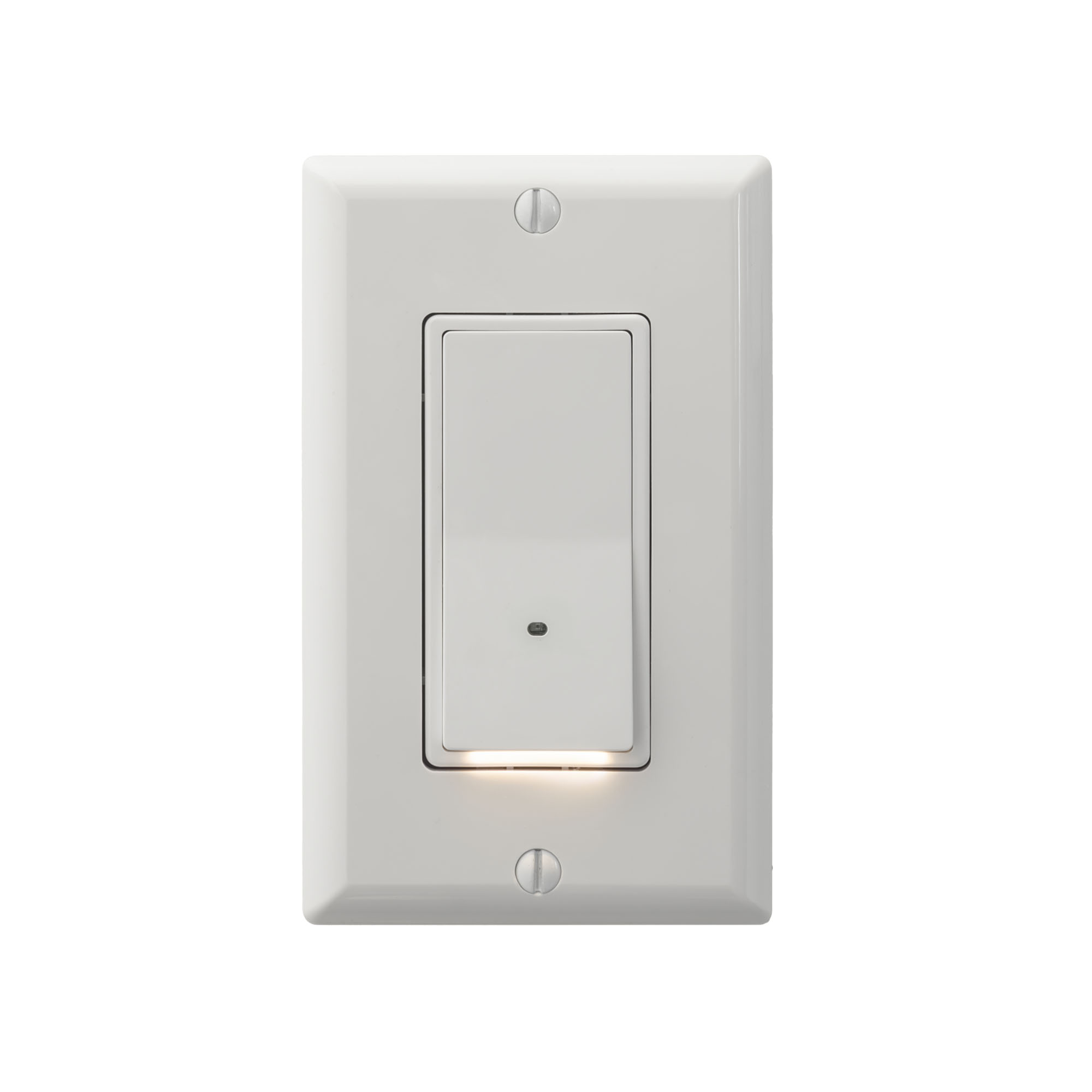 Single Pole Illuminated Switch with Wallplate