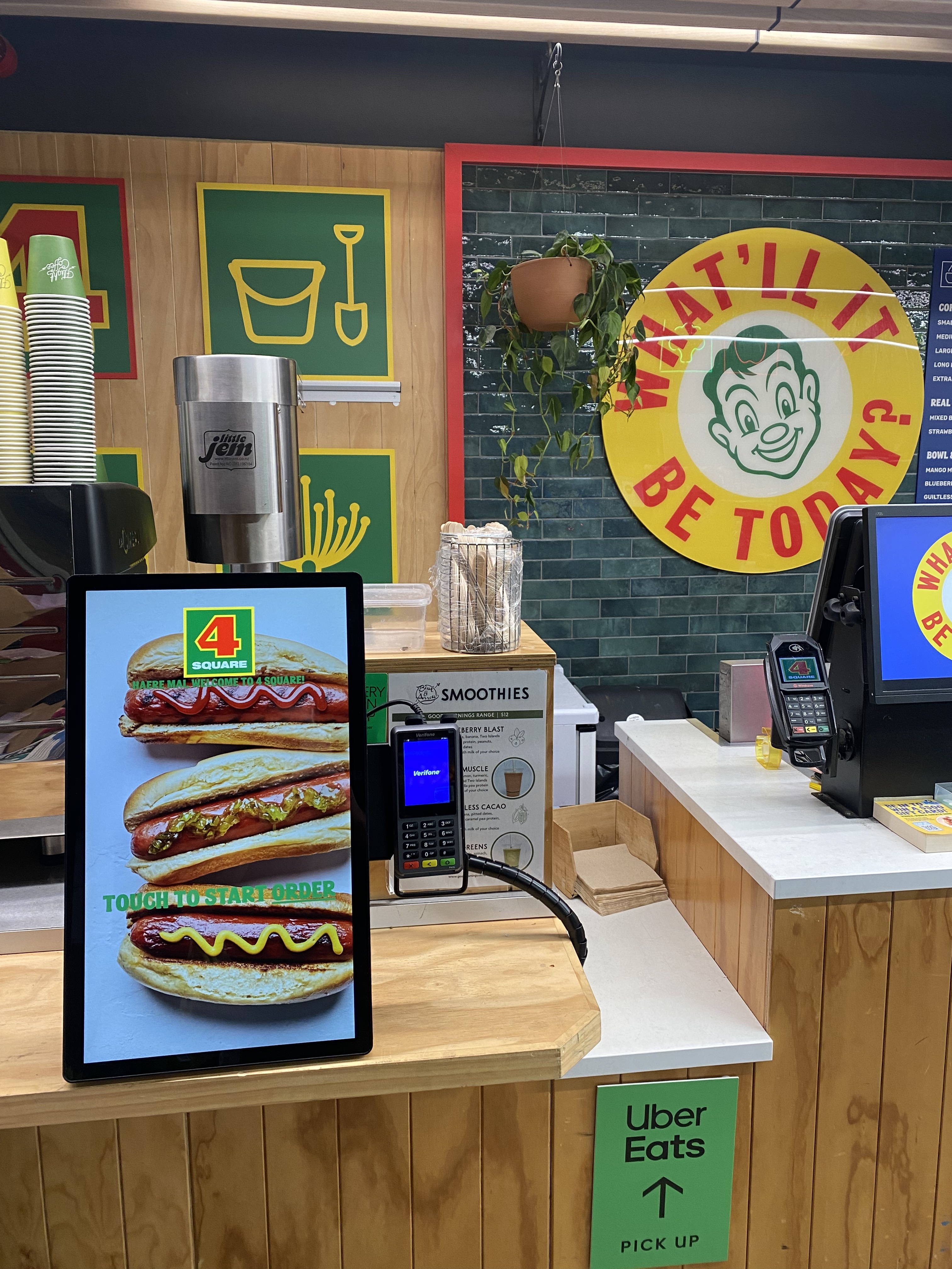 Fast order kiosk for supermarket outlets New Zealand