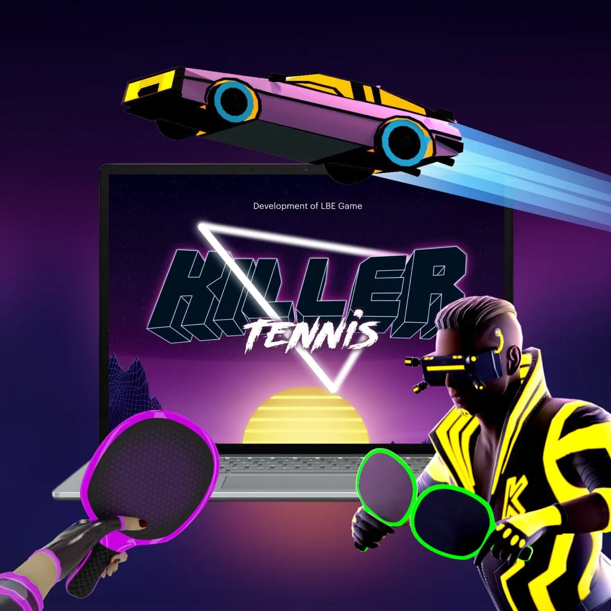 JetStyle’s R&D Projects | Salsa XR, Killer Tennis & UI Kit for Apple Vision Pro