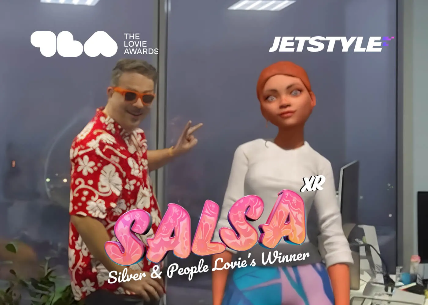 Salsa XR Wins Silver & People’s Lovie Award | Best XR Experience in AI & Immersive