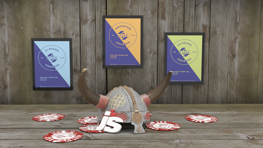 Grott Bar wins CSS Design Awards