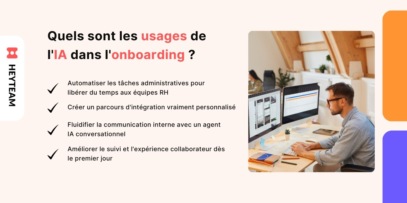 les différents usages de l'IA d'ans l'onboarding RH