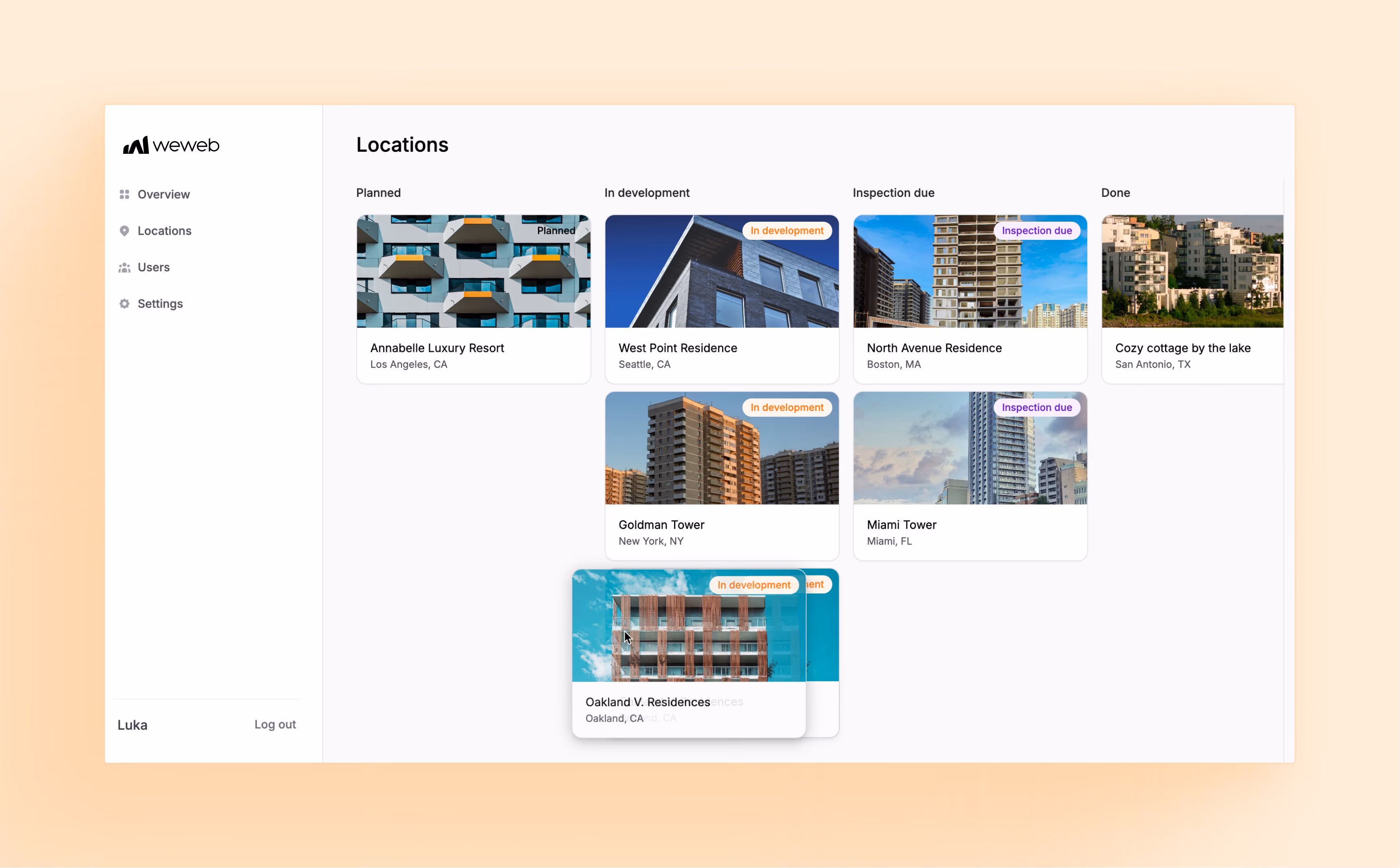 Plug-and-play SaaS Dashboard template for displaying and monitoring metrics.