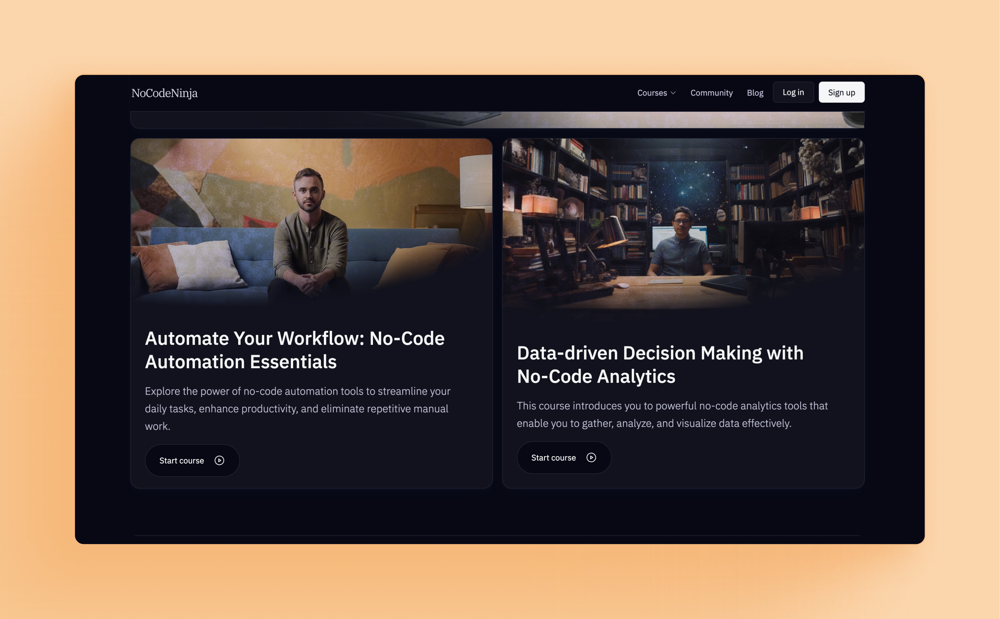 Deliver engaging courses and manage student efficiently with a plug-and-play Learning Management System template.