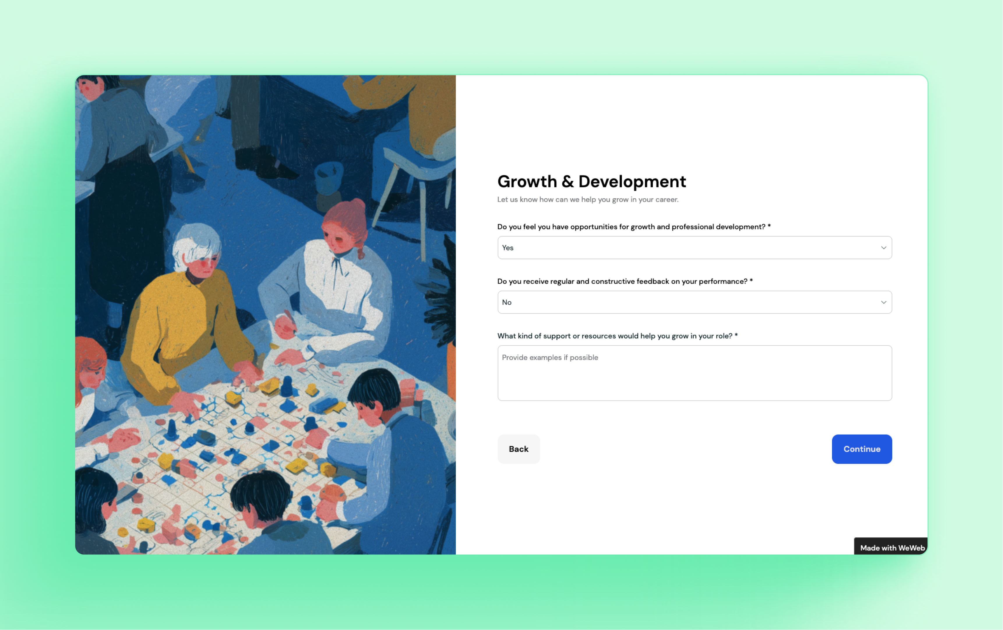Capture and centralize employee feedback with a plug-and-play Employee Feedback Form template.
