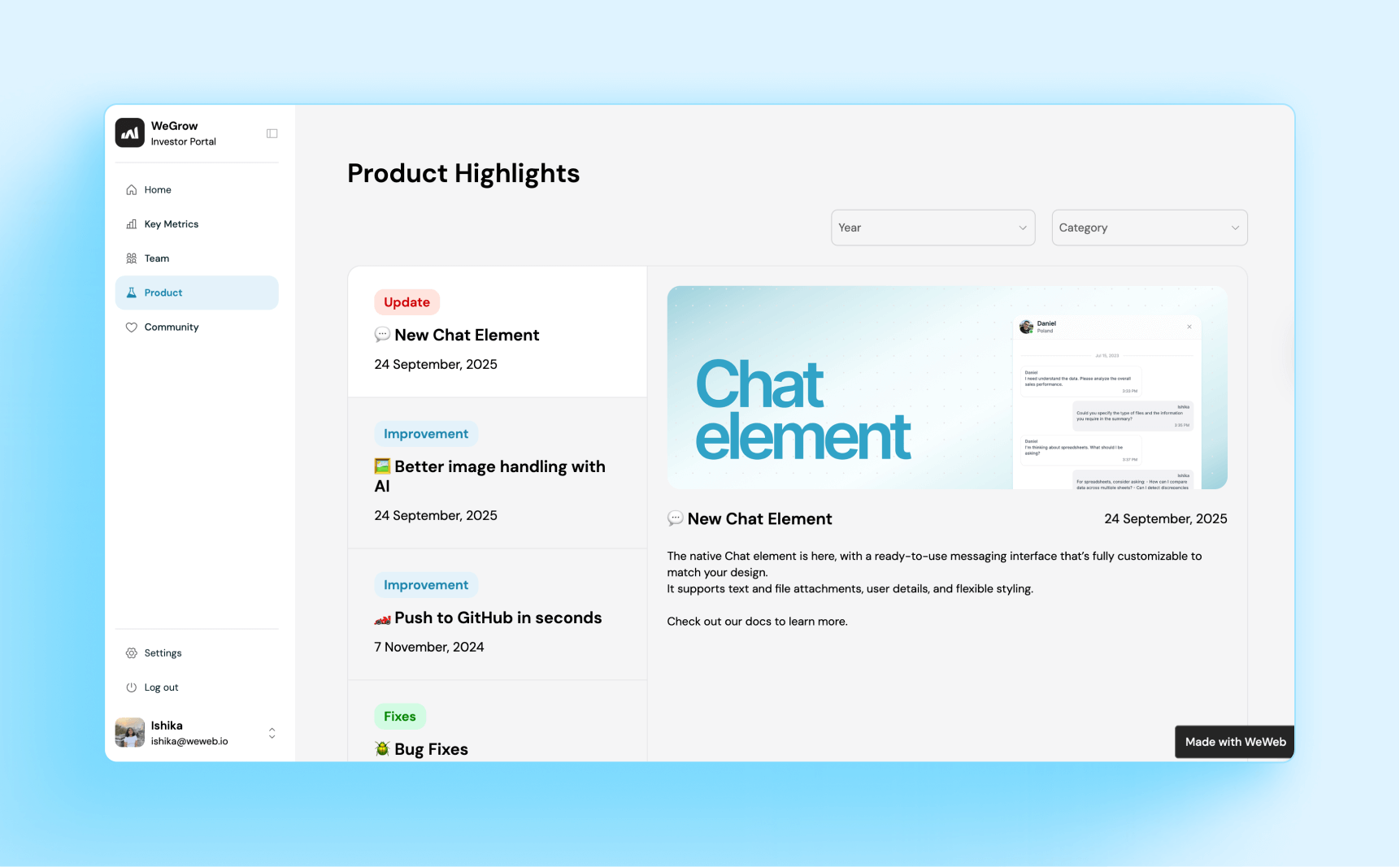 Keep your investors informed and aligned with a plug-and-play Investor Relations Management template.