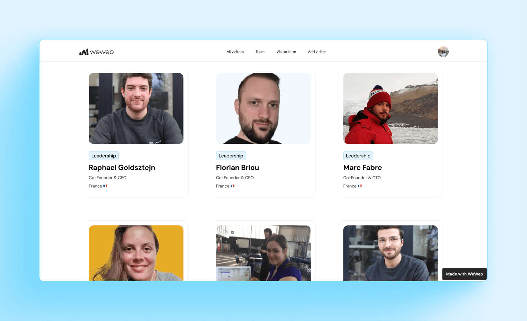 Track visitors, improve security, and create a better check-in experience with a plug-and-play Visitor Management System template.