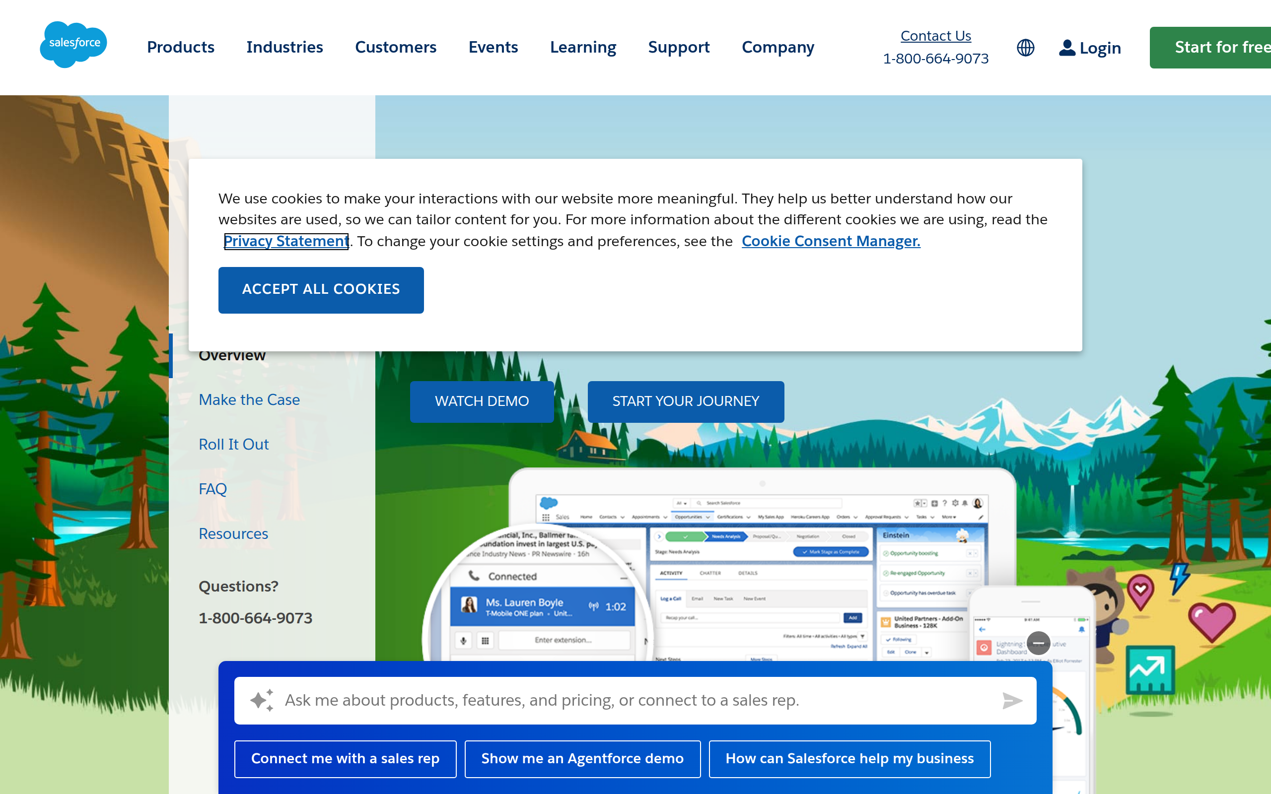 Salesforce Lightning Screenshot