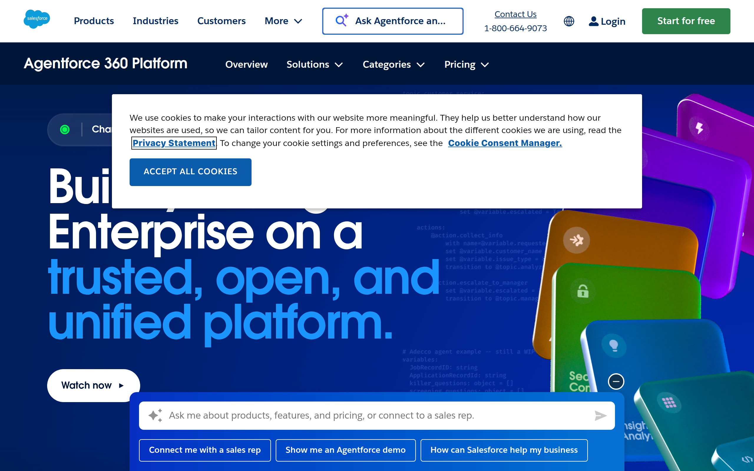 Salesforce App Cloud Screenshot