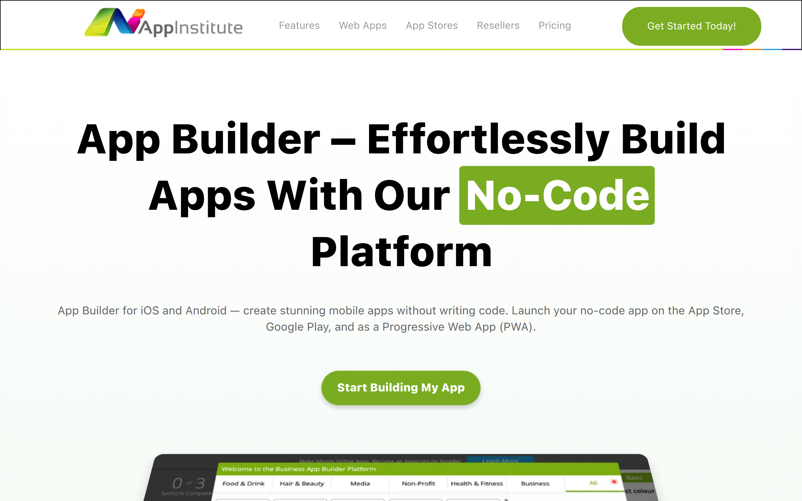 AppInstitute Screenshot
