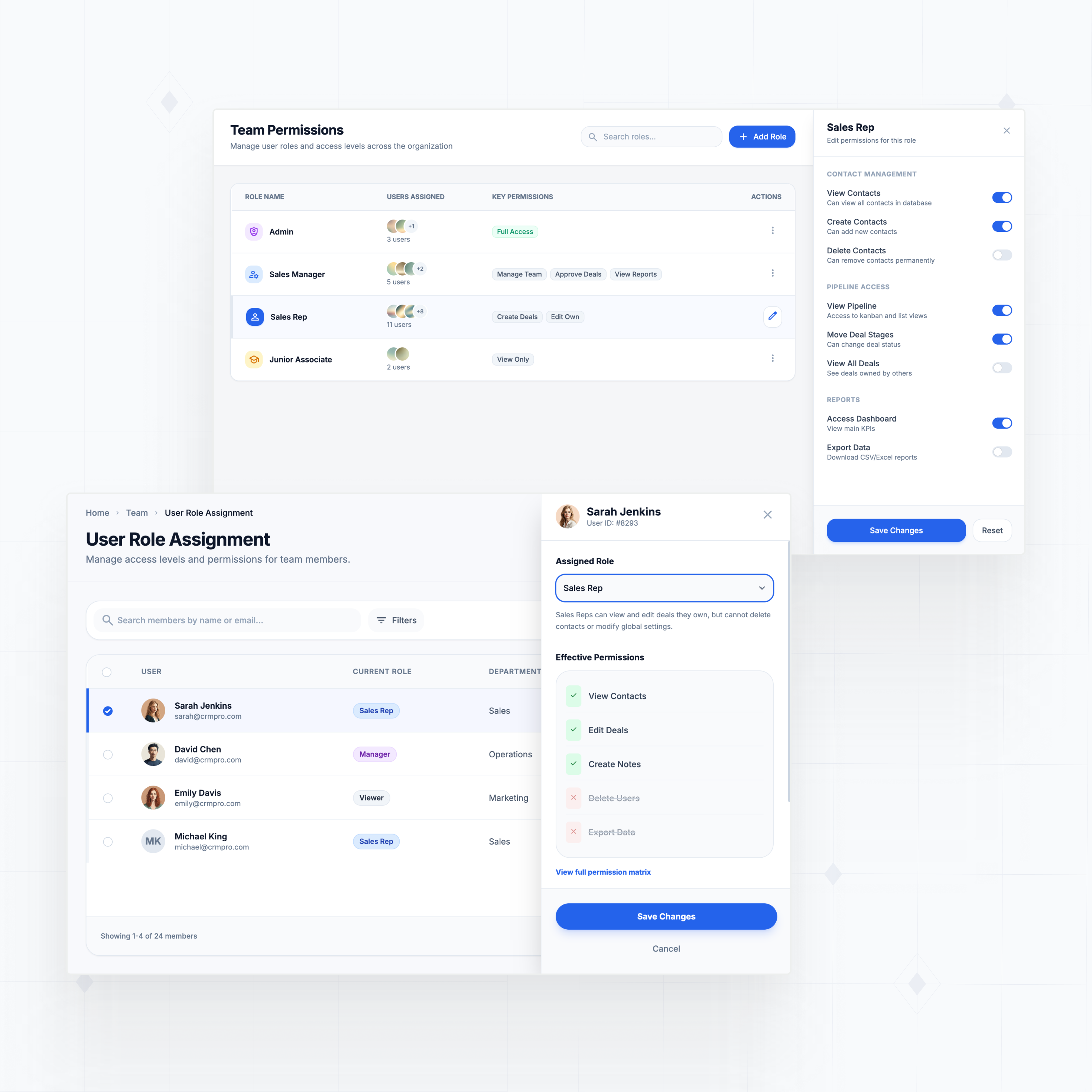 Role-based access control