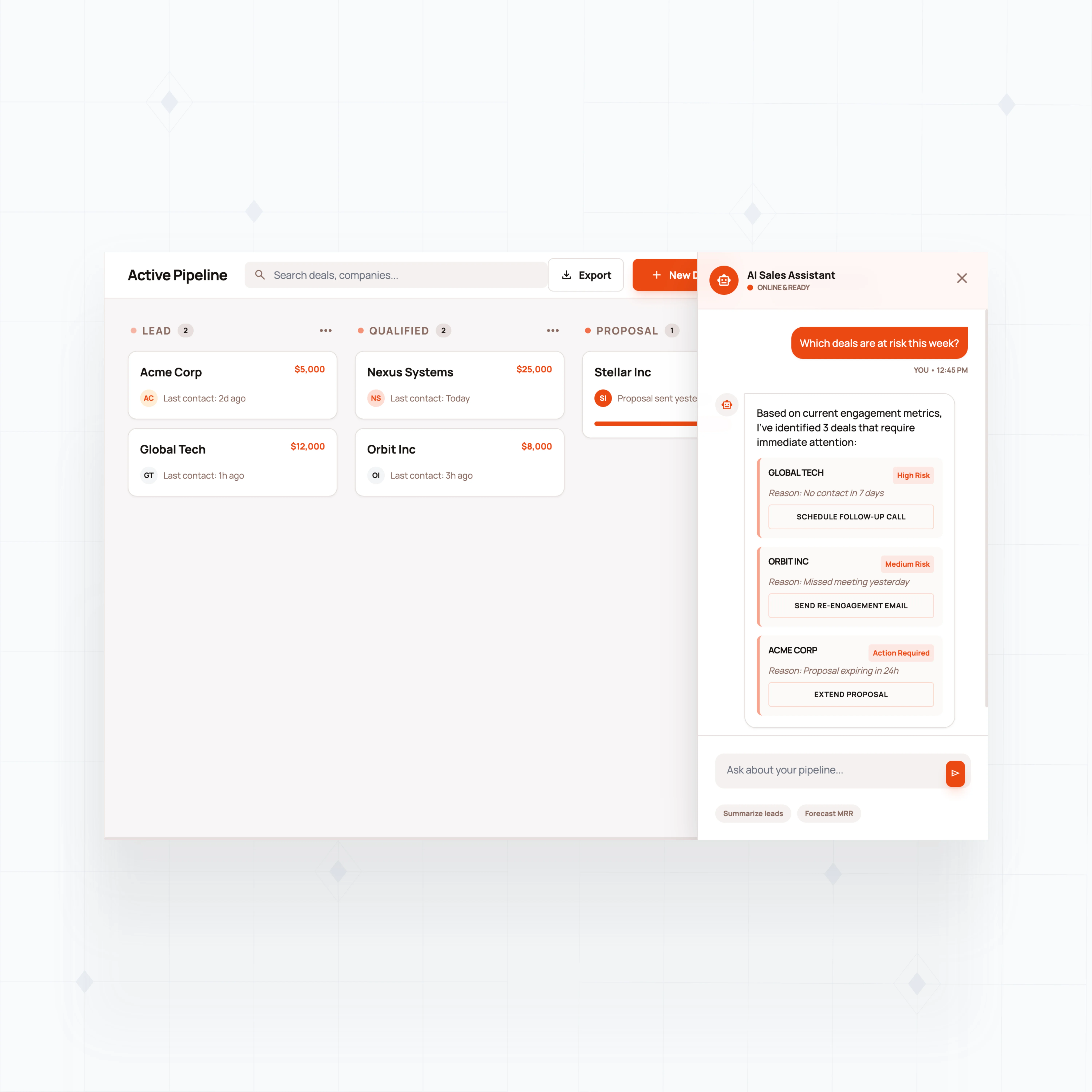 AI-powered deal assistant