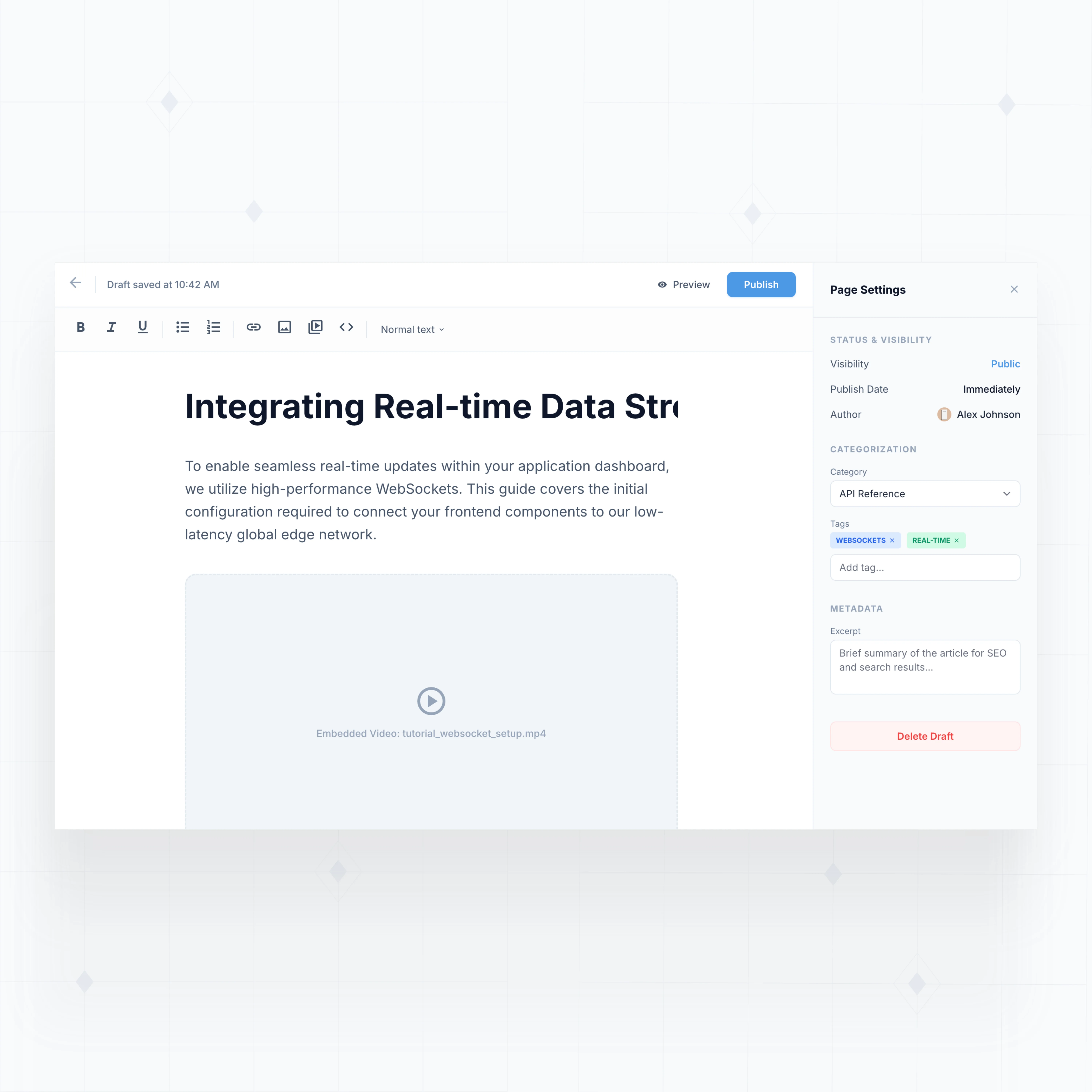 Rich Media and File Embeds