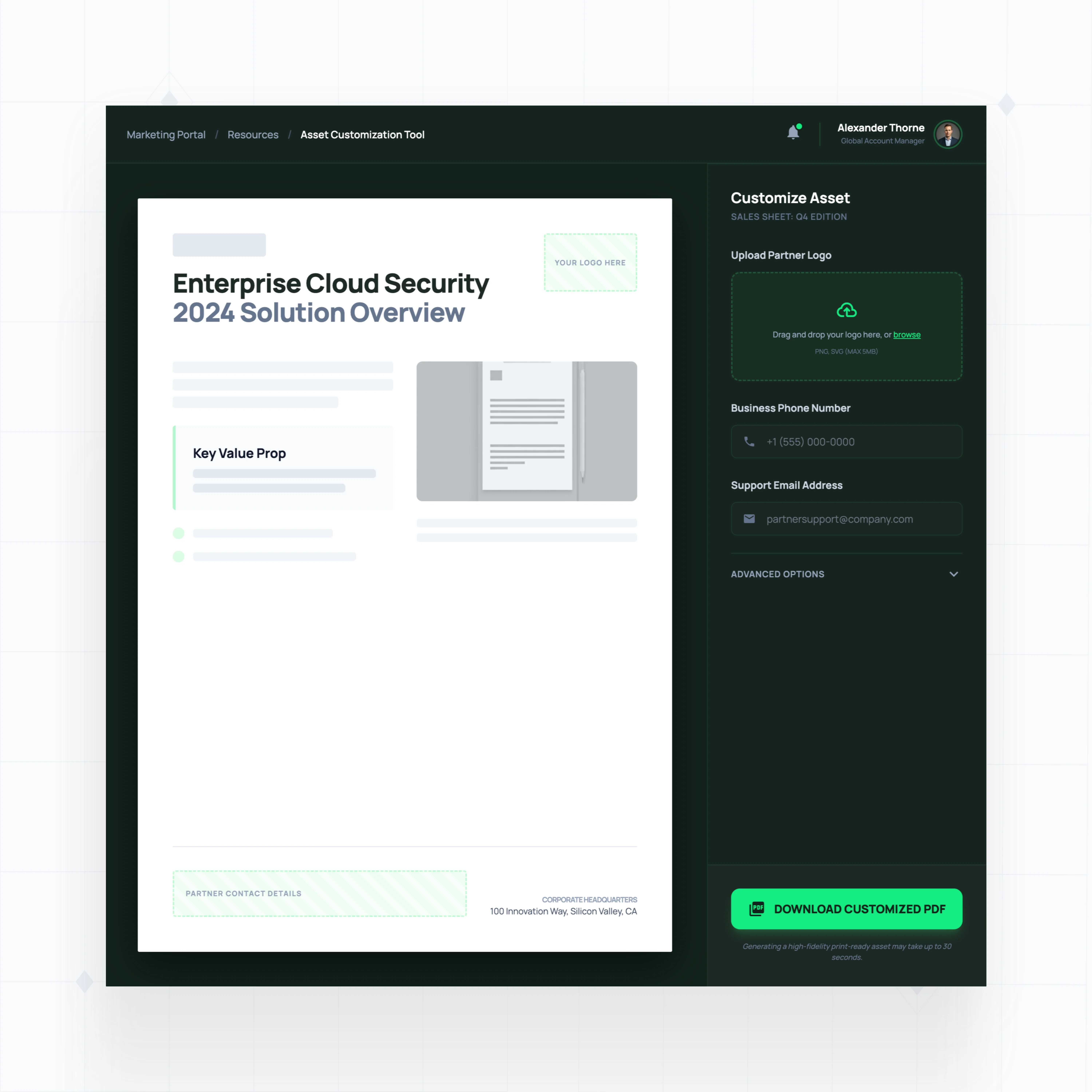 Co-Branded Marketing Assets