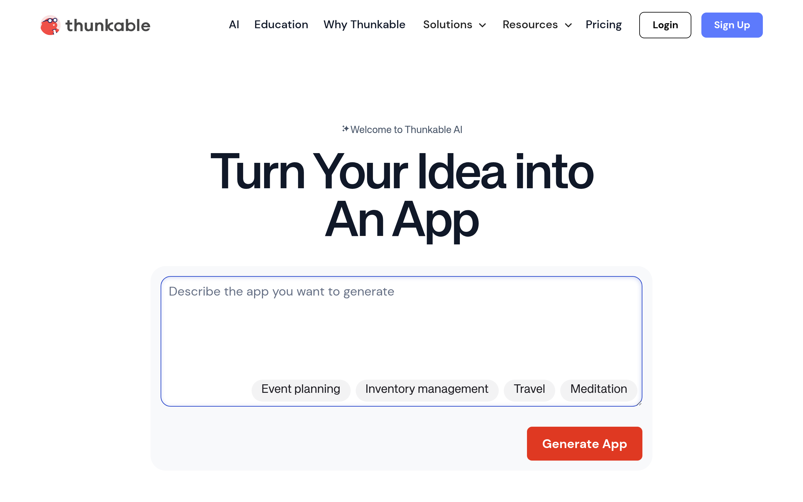 Thunkable Screenshot