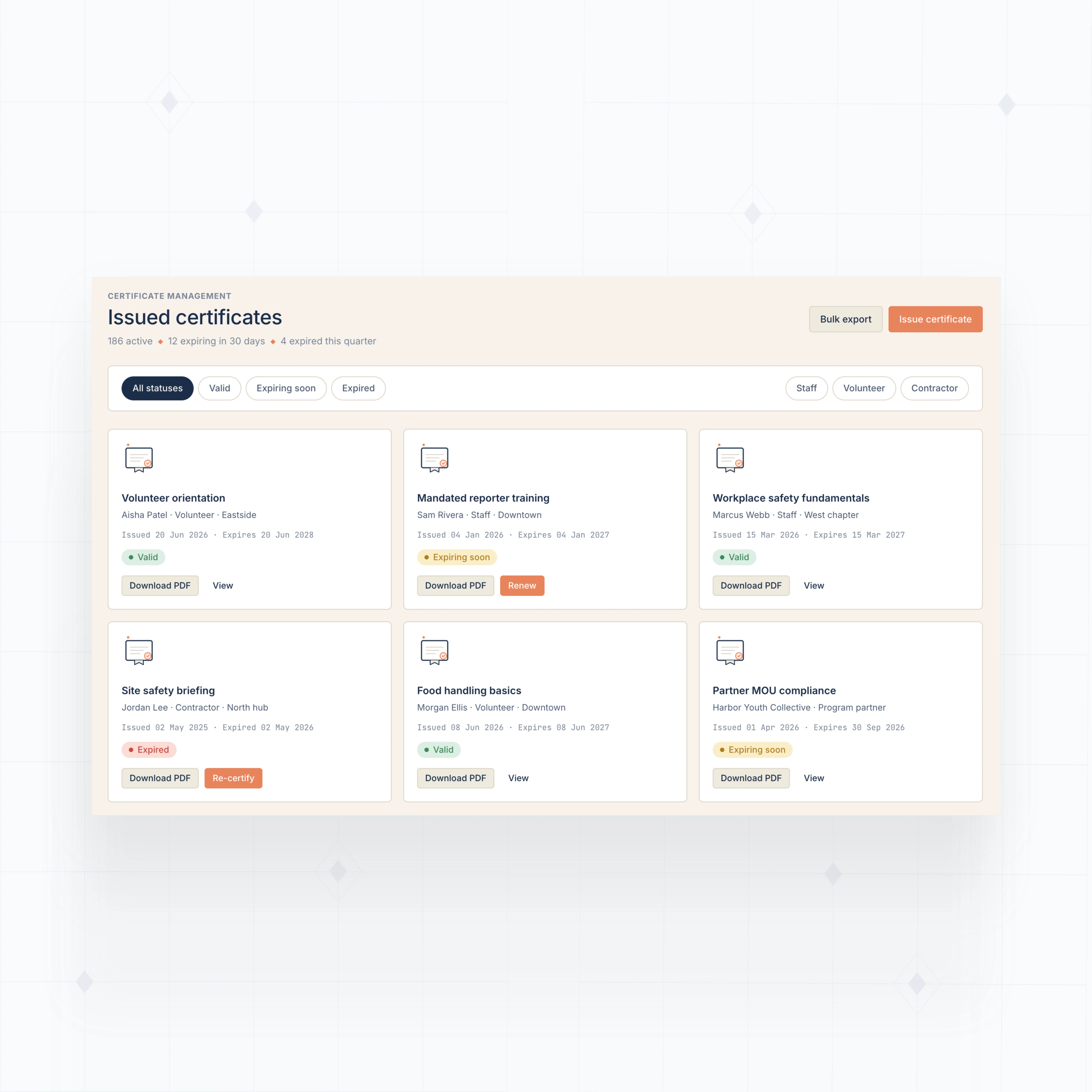 Certificate Management