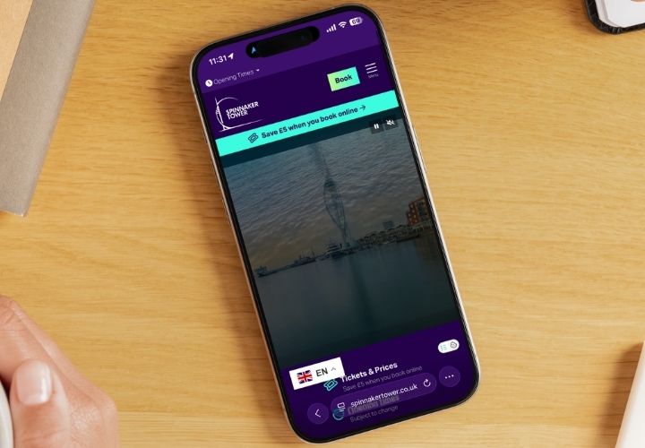 Portsmouth's most iconic landmark, now live on LOOP.