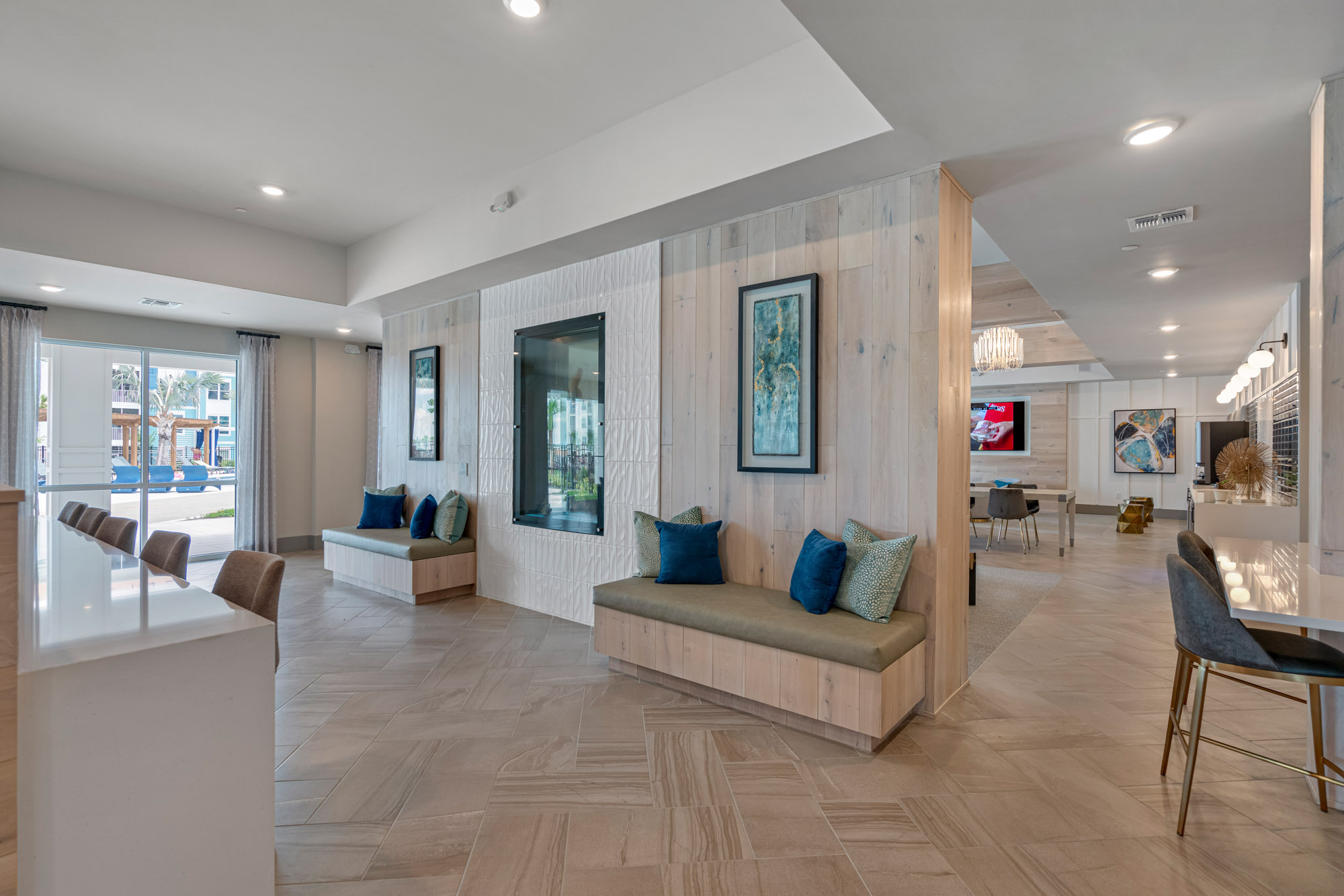 Apex Posner Park clubhouse lounge