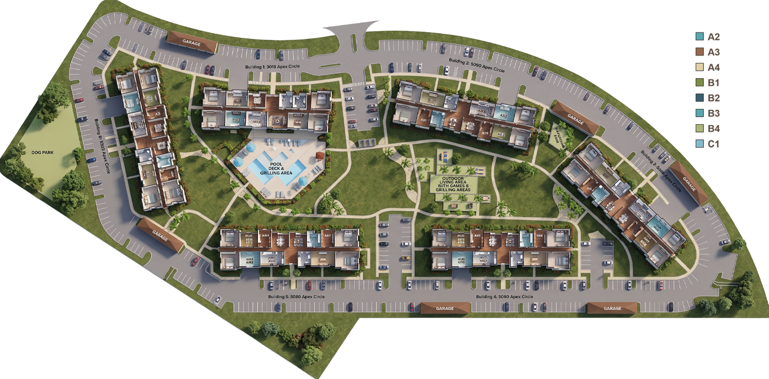 Apex Posner Park site plan