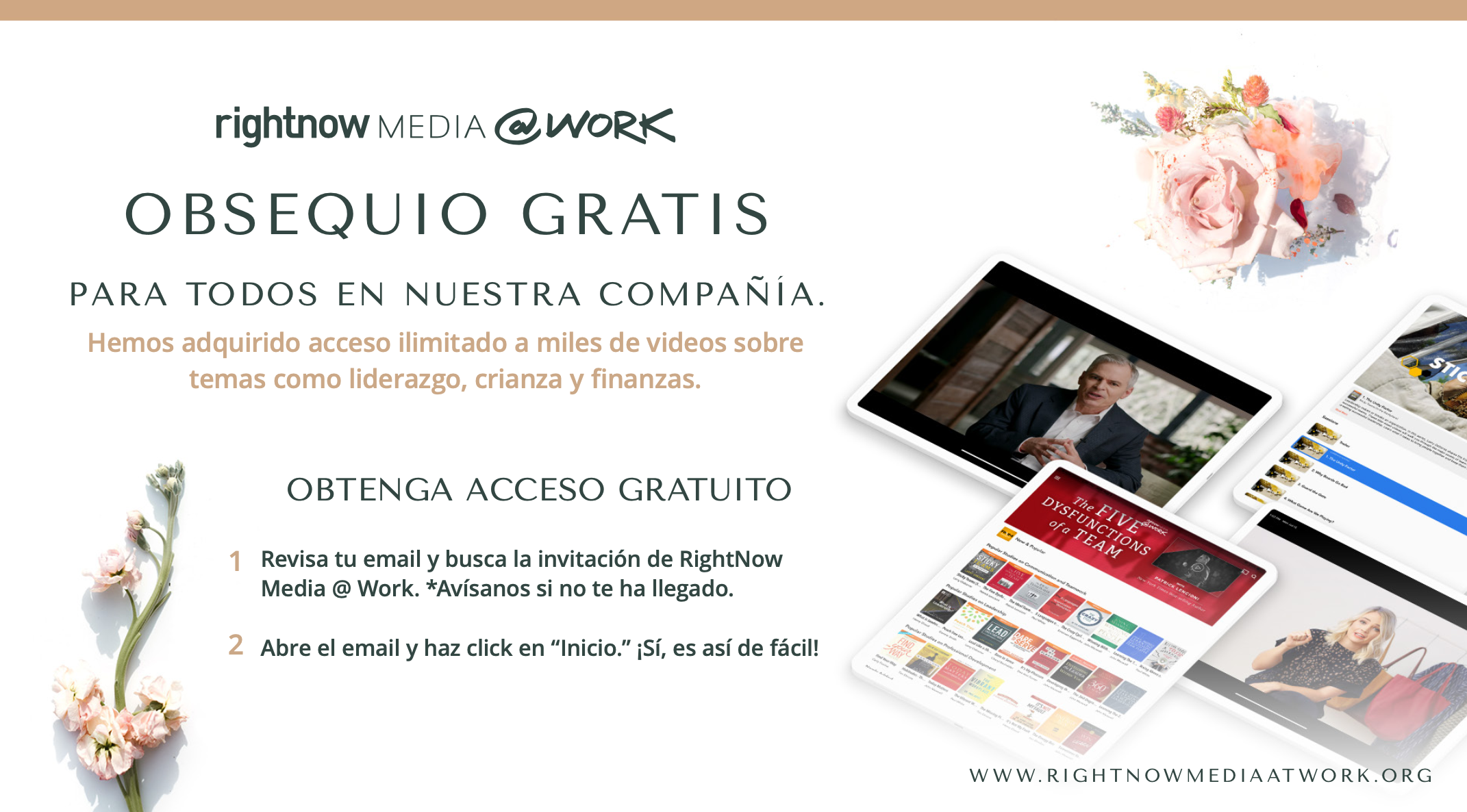 Spring Launch Slide Spanish