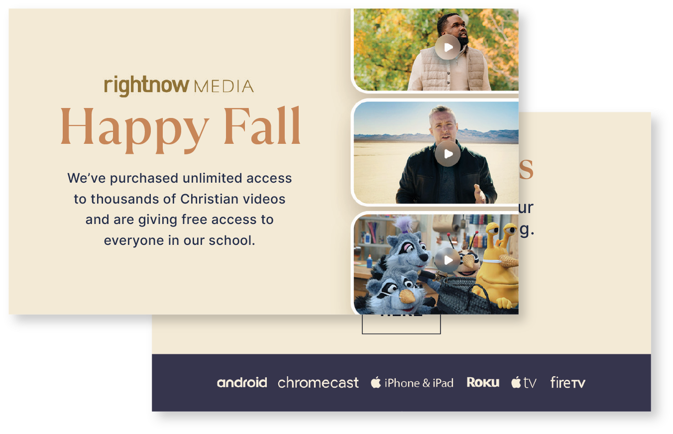 Fall Business Card