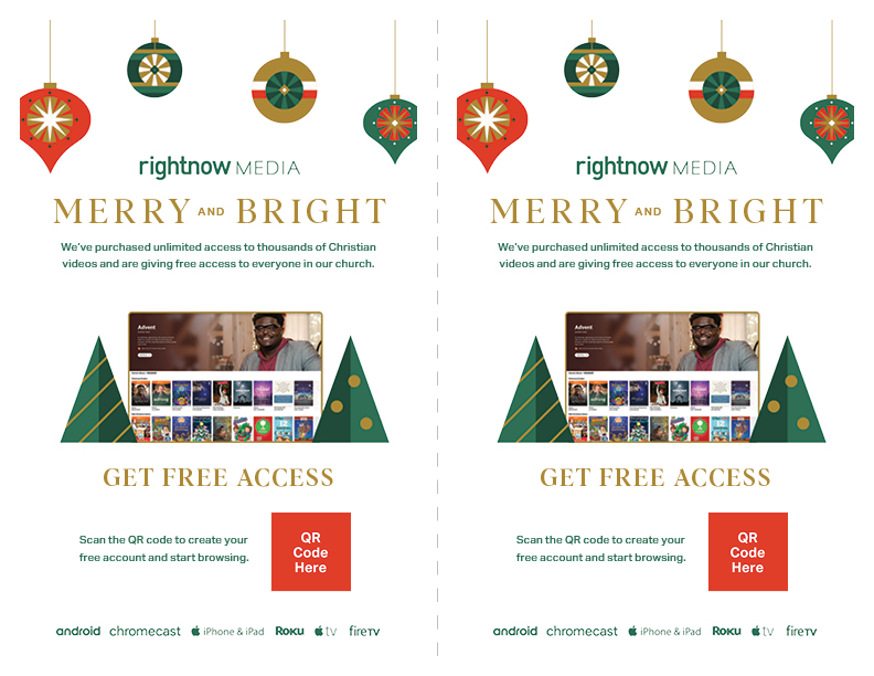 Christmas Launch 2-Up Bulletin