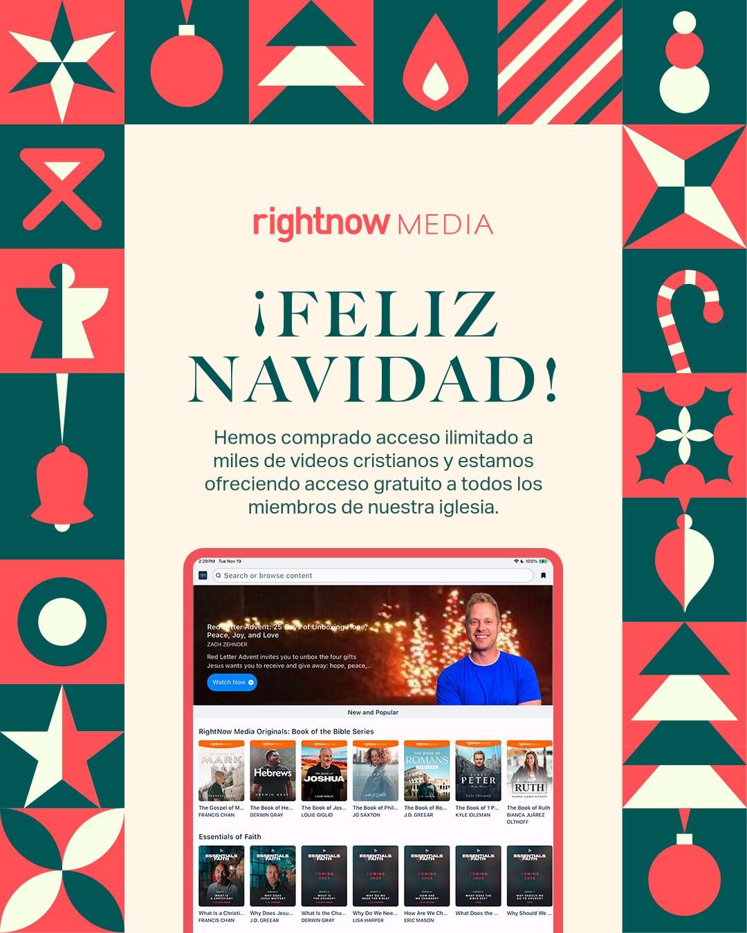 Spanish Christmas Social Media