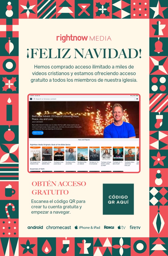 Spanish Christmas Bulletin