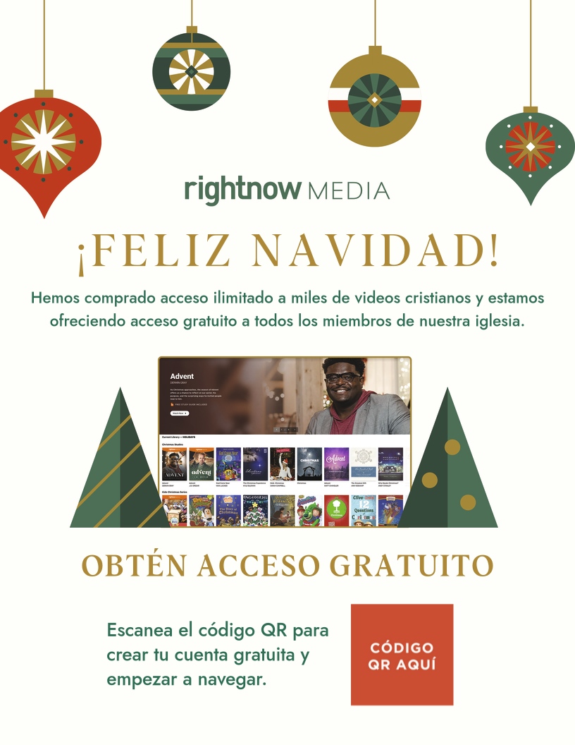 Spanish Christmas Flyer