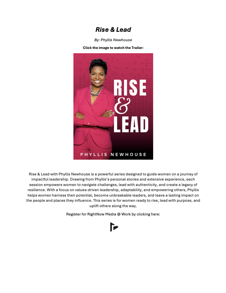 NEW—Rise & Lead
