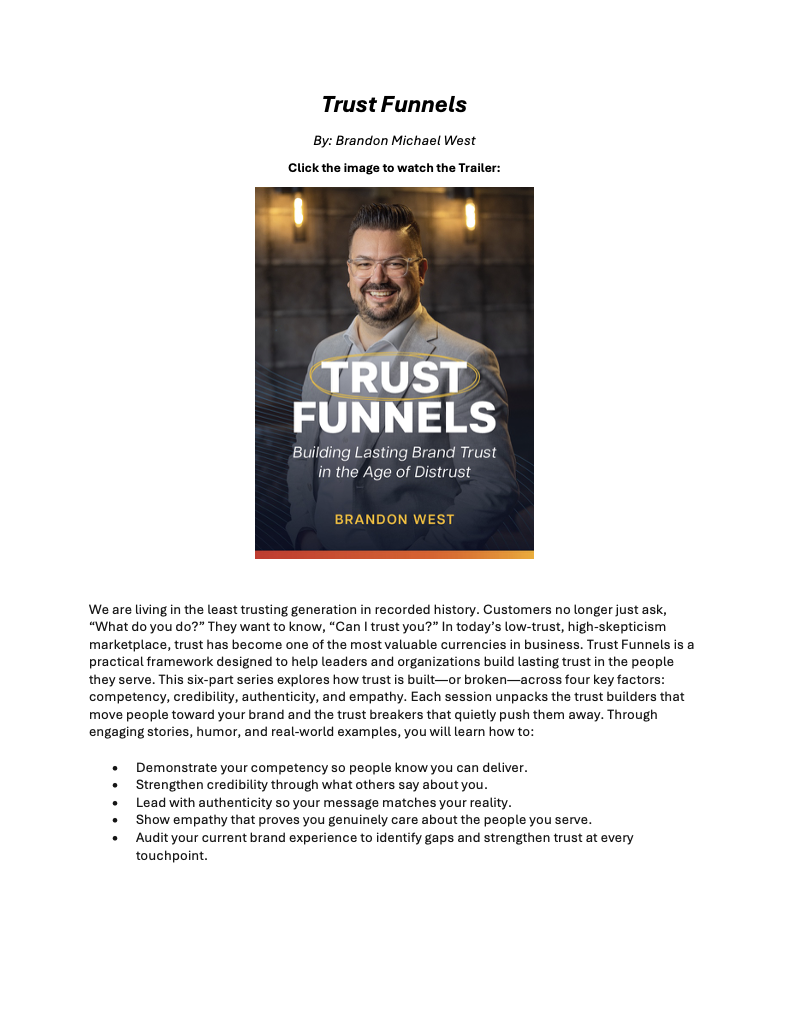 NEW—Trust Funnels