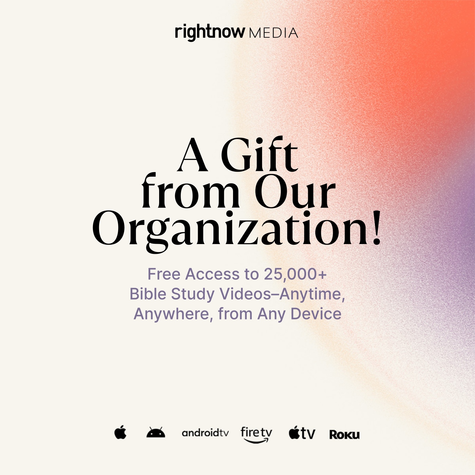 Organizations Social Media Graphic